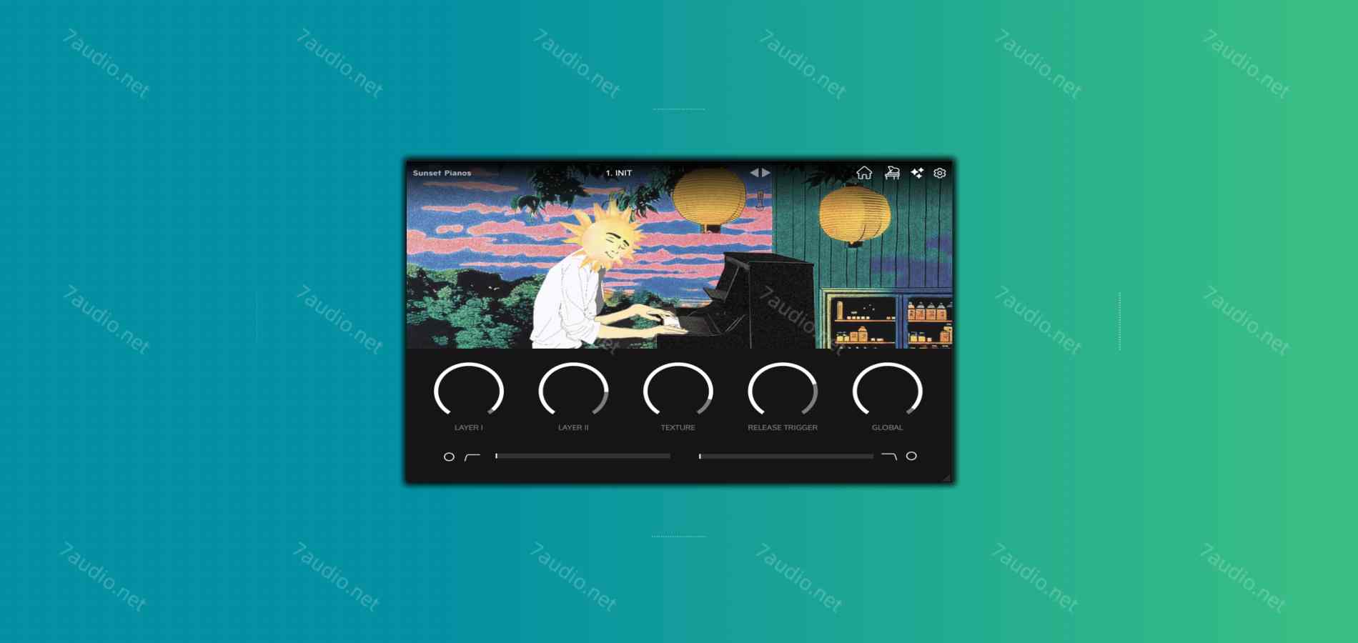虚拟钢琴音源 Clark Audio Sunset Pianos v1.0.0 WIN&MAC-7audio