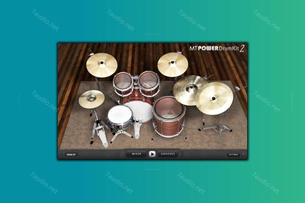 虚拟鼓音源插件 Manda Audio MT Power Drum Kit v2.1.1 WIN-7audio