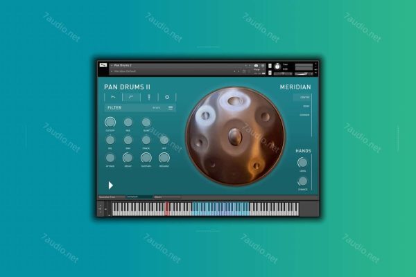 钢舌鼓音源 Soniccouture Pan Drums II Kontakt-7audio