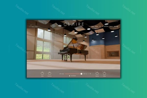 音乐会三角钢琴音源 NI Claire v1.0.1 KONTAKT-7audio