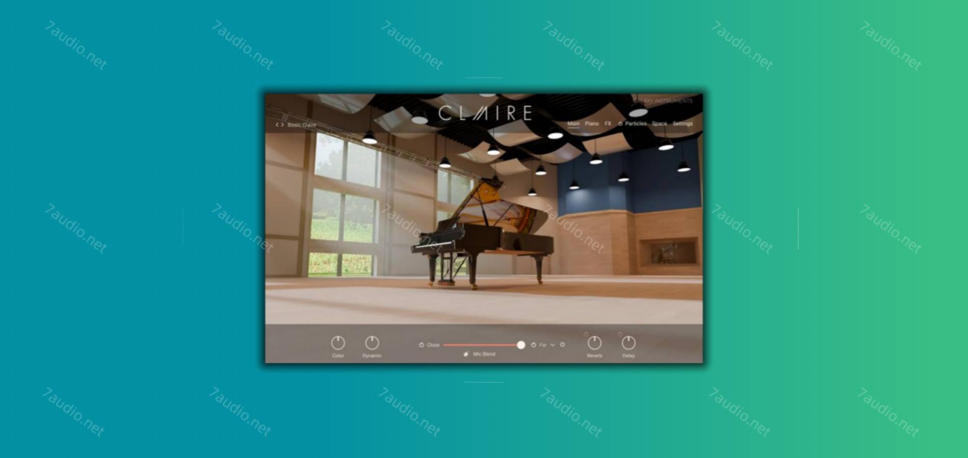 音乐会三角钢琴音源 NI Claire v1.0.0 KONTAKT-7audio