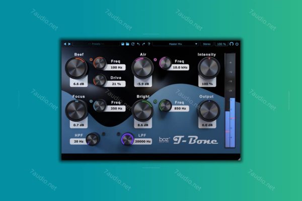 音色美化效果器 Boz Digital Labs T-Bone v2.0.14 R2R WIN&MAC-7audio
