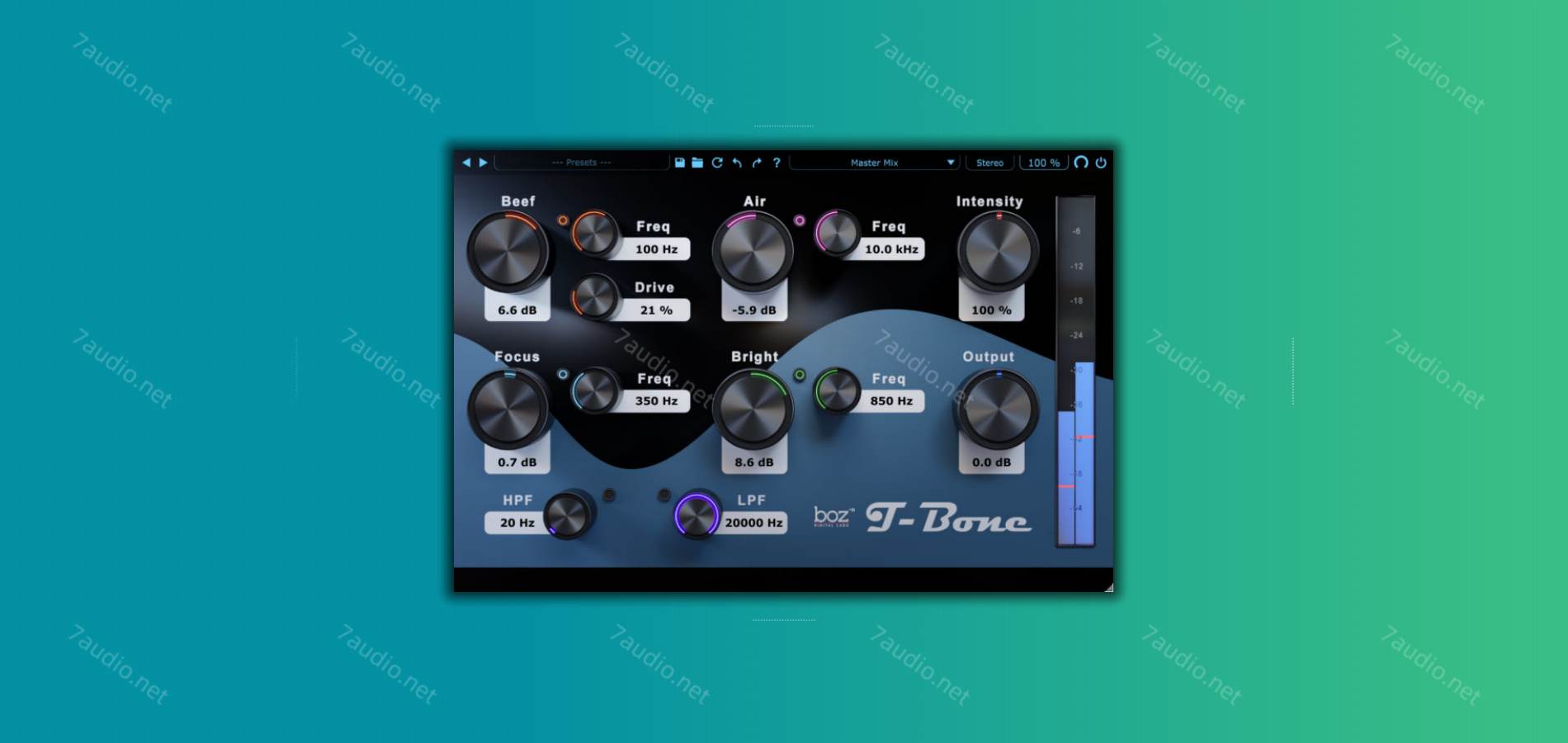 音色美化效果器 Boz Digital Labs T-Bone v2.0.14 R2R WIN&MAC-7audio