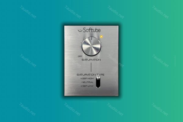 饱和度旋钮插件 Softube Saturation Knob v2.5.9 R2R WIN-7audio