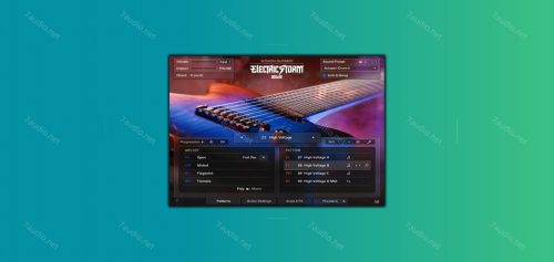 8弦强劲电吉他音源 NI Session Guitarist Electric Storm Deluxe KONTAKT-7audio