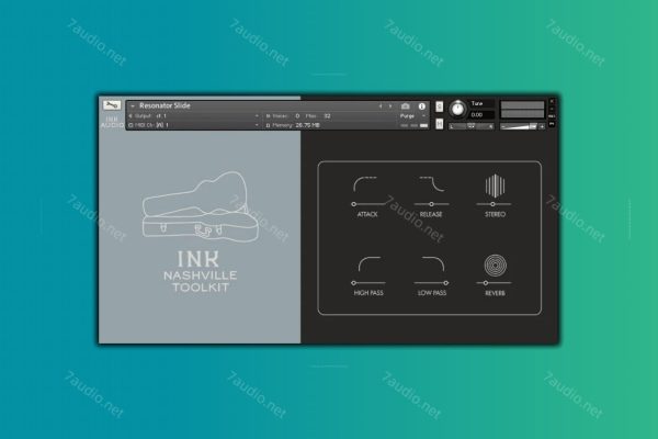 乡村民谣综合音源 Ink Audio Nashville Toolkit Kontakt-7audio