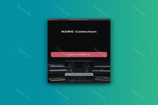 产品激活管理器 KORG Software Pass v1.3.1 R2R WIN&MAC-7audio