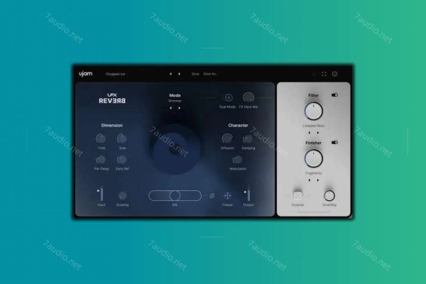 人工算法混响插件 uJAM UFX Reverb v2.0.0 WIN&MAC-7audio