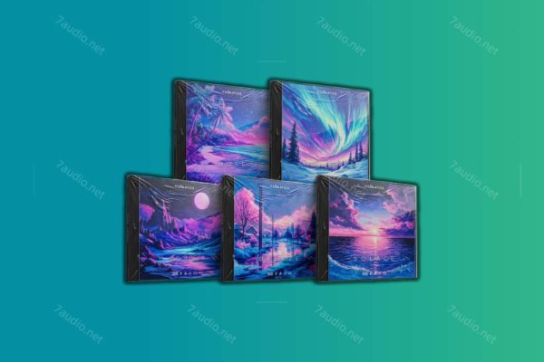 低保真采样包 Cymatics SOLACE Lofi Bundle WAV MIDI-7audio