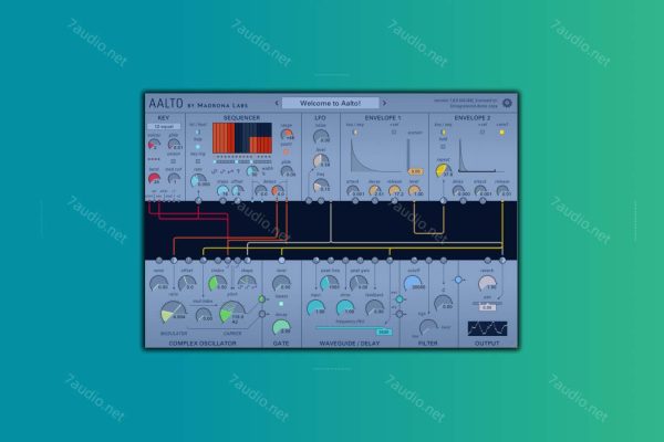 半模块化合成器 Madrona Labs Aalto v1.9.4/v1.9.5 R2R WIN&MAC-7audio