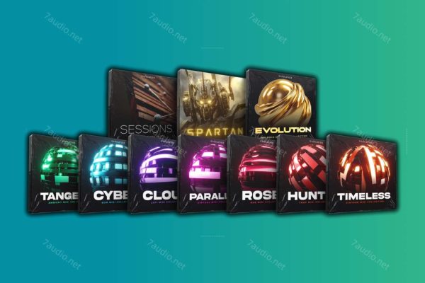 流行嘻哈Midi综合套装 Cymatics Black Friday MIDI Bundle v2024-7audio