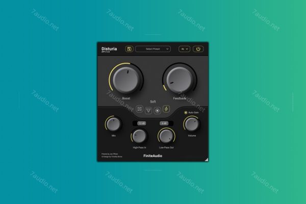 失真效果器 Finite Audio Disturia v1.0.0 R2R WIN&MAC-7audio