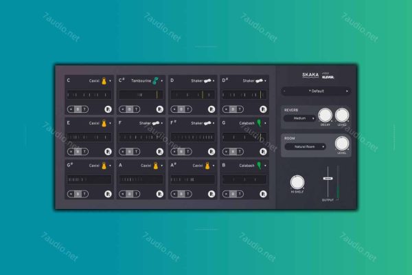 打击乐音序器插件 Klevgrand Skaka v1.2.0 BUBBiX WIN-7audio