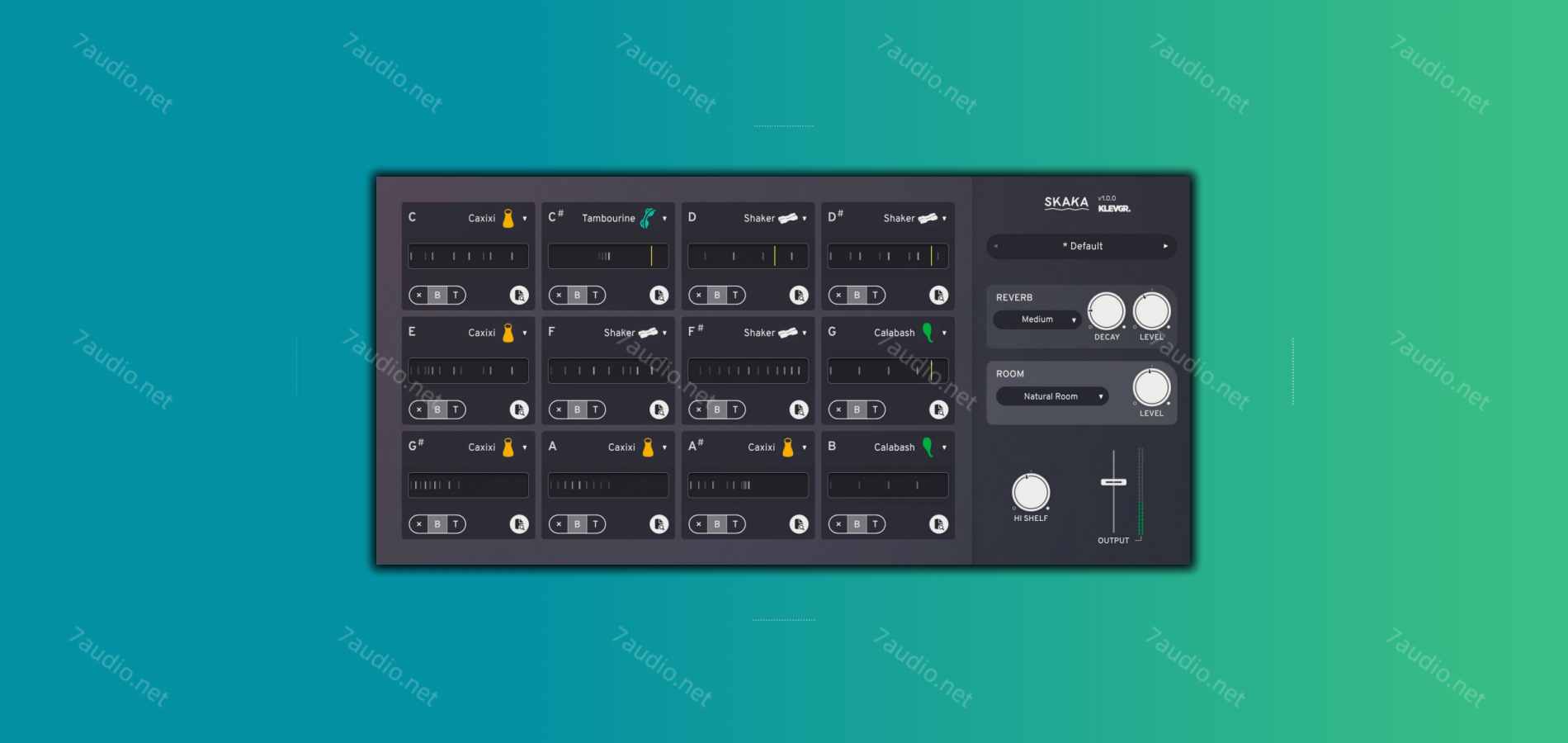 打击乐音序器插件 Klevgrand Skaka v1.2.0 BUBBiX WIN-7audio