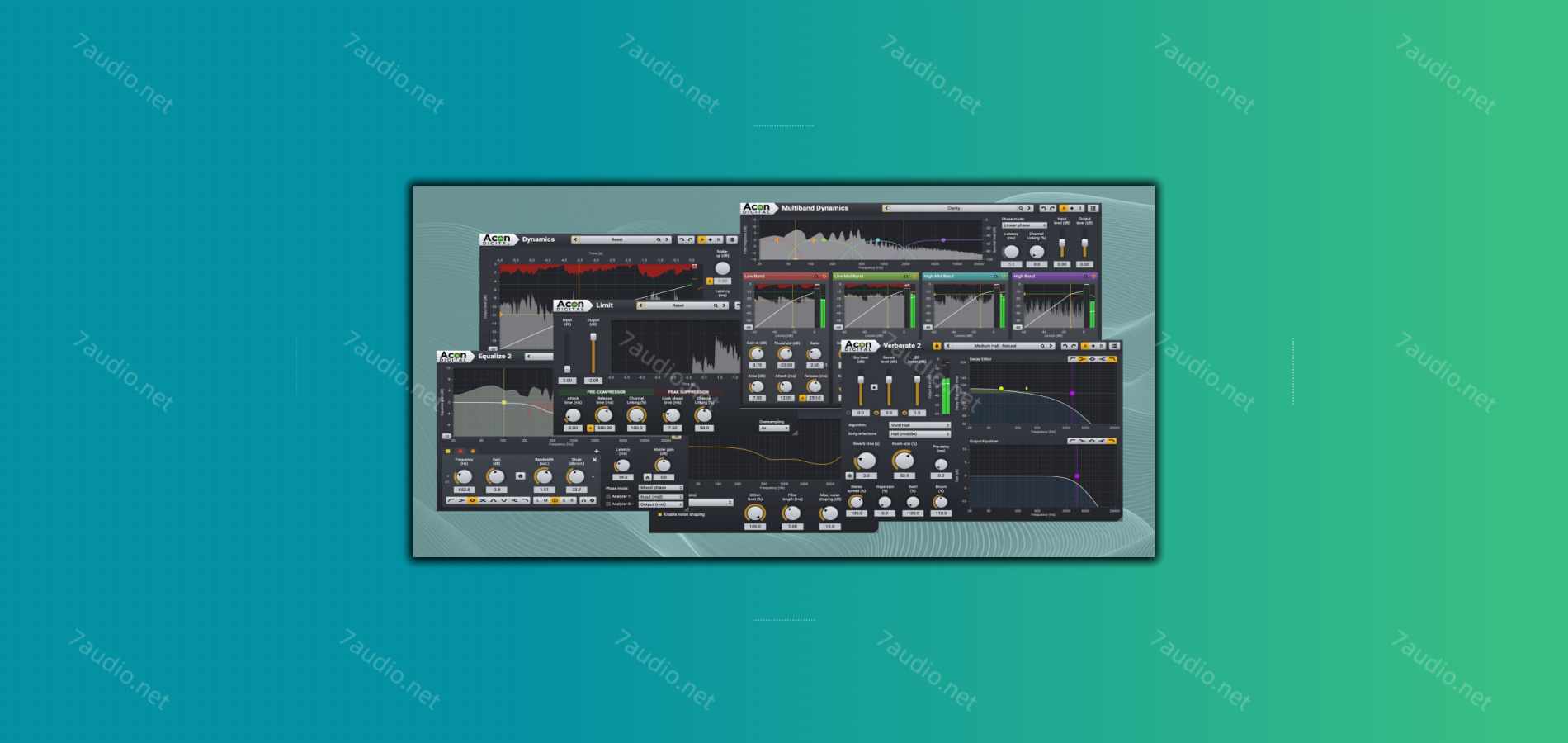 母带混音插件套装 Acon Digital Mix And Mastering Suite v1.5.2 R2R WIN&MAC-7audio
