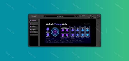 混响触发效果插件 Wide Blue Sound Silencer v1.1.0 HCiSO MacOS-7audio