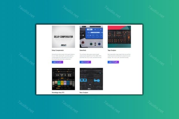 3个混音插件套装 Impact Soundworks FX Plugins Bundle v2024.12 WIN-7audio