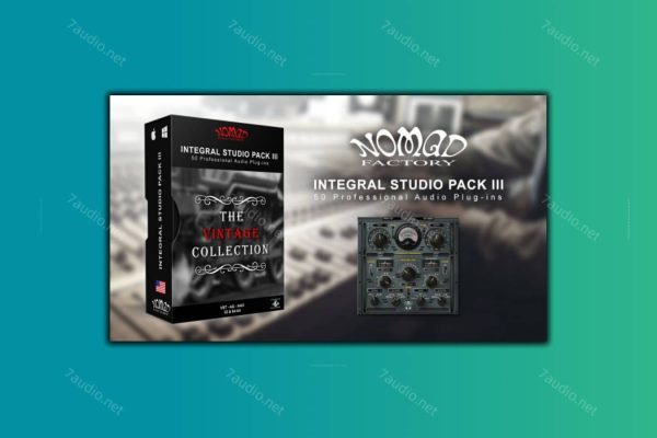 混音效果器套装 Nomad Factory Integral Studio Pack 3 v5.13.8 R2R WIN-7audio