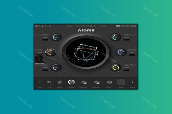 物理建模合成器 BABY Audio Atoms v1.2.0 BUBBiX WIN&MAC-7audio