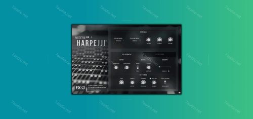 现代竖琴音源 Impact Soundworks Modern Harpejji KONTAKT-7audio