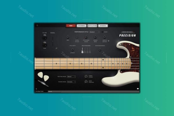 电贝斯音源 Impact Soundworks Shreddage 3.5 Precision v2.0.6 Kontakt-7audio