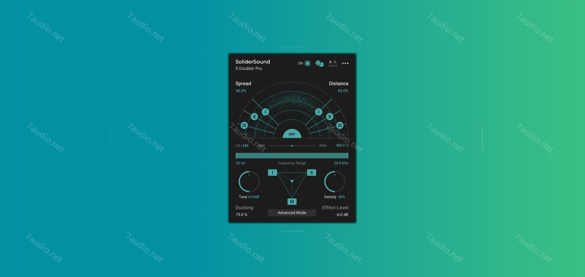 立体声场拓展插件 SoliderSound S Doubler Pro v1.0.0 BUBBiX WIN-7audio