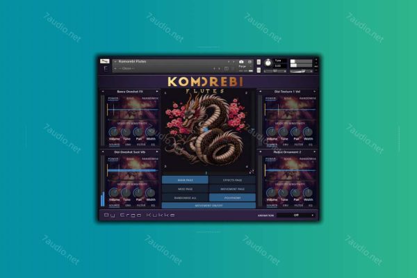 笛子巴乌葫芦丝音源 Loot Audio Ergo Kukke Komorebi Flutes Kontakt-7audio