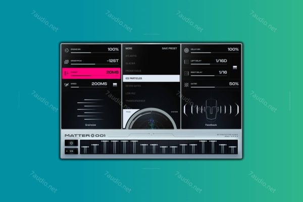 粒状延迟效果和反馈音序器 Prototype Audio Matter v1.0.0 R2R WIN-7audio