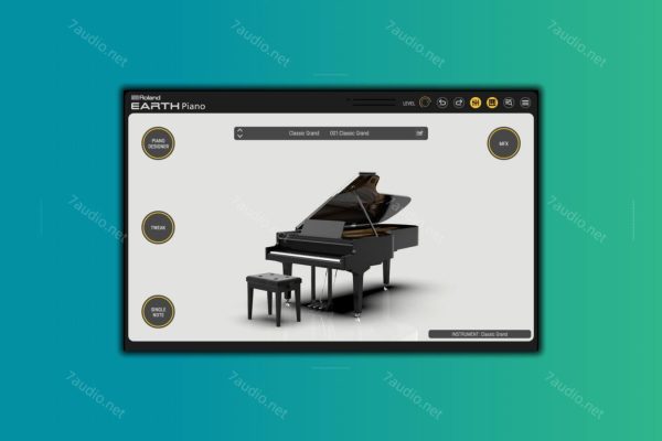 罗兰电钢琴音源 Roland Cloud EARTH Piano v1.0.1 WIN&MAC-7audio