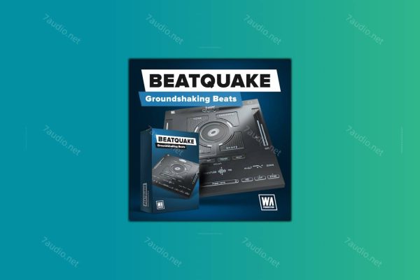 节奏鼓声增强插件 W.A. Production BeatQuake v1.0.0 BUBBiX WIN-7audio