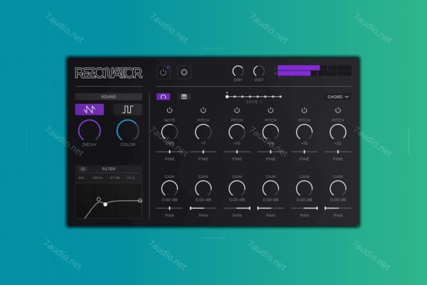 谐振器插件 Xynth Audio Rezonator v1.0.9 FLARE MacOS-7audio