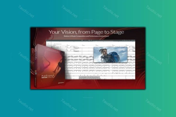 专业制谱软件 PreSonus Notion 6 v6.8.2 + Content R2R WIN-7audio