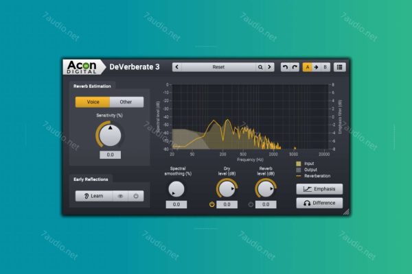 去混响插件 Acon Digital DeVerberate 3 v3.0.4 WIN&MAC-7audio