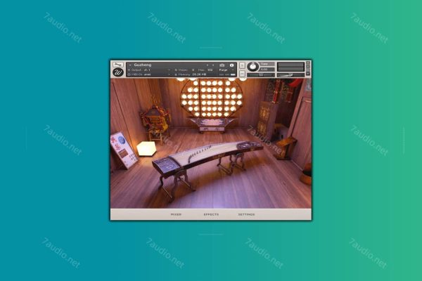 古筝音源 Wavesfactory Guzheng KONTAKT-7audio