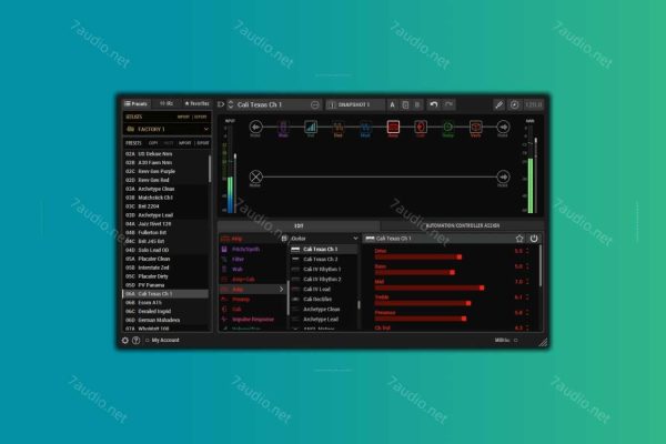 吉他效果器插件 Lin6e Hleix Ntaive v3.82 WIN-7audio