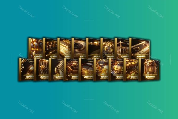 嘻哈电音采样包套装 Cymatics ANALOG EVOLUTION Production Suite WAV MIDI-7audio