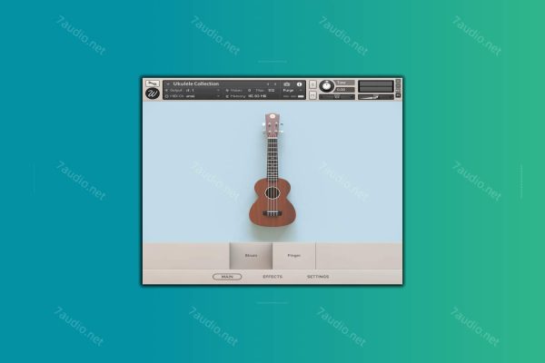 尤克里里扫弦音源 Wavesfactory Ukulele Strum 2.0 Kontakt-7audio
