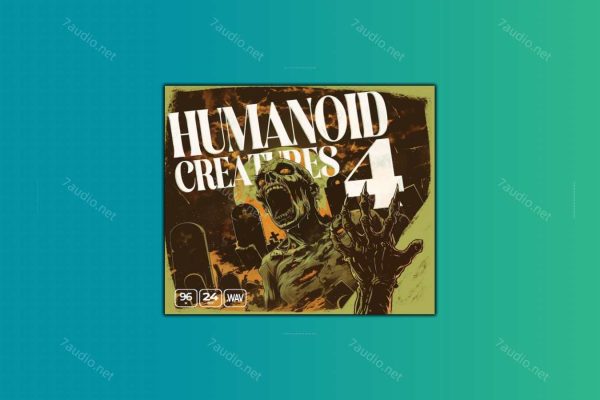 恐怖生物音效包 Epic Stock Media Humanoid Creatures 4 WAV-7audio