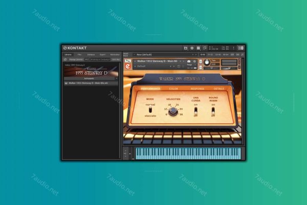 斯坦威钢琴音源 Embertone Walker 1955 Concert D v1.1.1f Kontakt-7audio