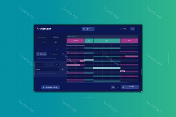 智能和弦旋律生成插件 POLYDIGM Software Klimper v2.2.0/2.3.1 WIN&MAC-7audio