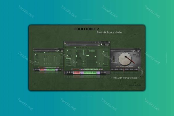 民谣小提琴音源 Insanity Samples Folk Fiddle 2 v3.0.0 Kontakt-7audio