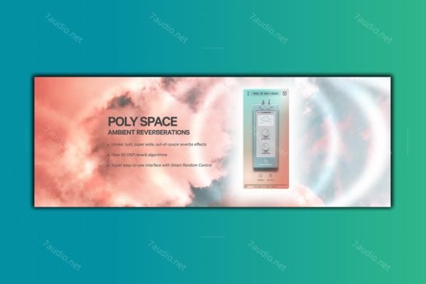 环境混响插件 Karanyi Sounds Poly Space v1.1.1 TC WIN-7audio