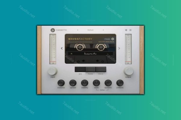 磁带机模拟插件 Wavesfactory Cassette v1.0.6 WIN&MAC-7audio