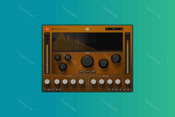 贝斯塑形效果器 W.A. Production BassShaper v1.0.1 BUBBiX WIN-7audio
