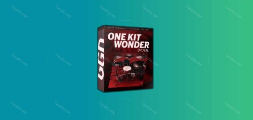 重金属风格架子鼓音源 GetGood Drums One Kit Wonder Brutal KONTAKT-7audio