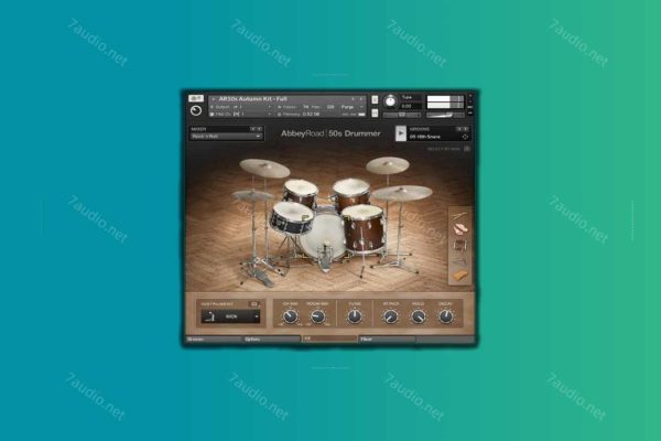 阿比路50s架子鼓音源 NI Abbey Road 50s Drummer v1.2.1 Kontakt-7audio