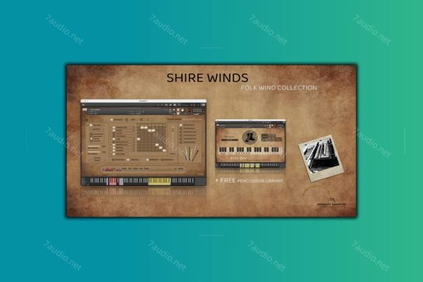 世界民族木管乐器音源 Insanity Samples Shire Winds v1.5.0 KONTAKT-7audio