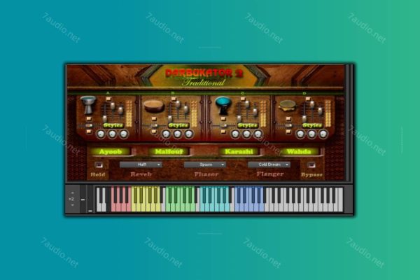 中东民族打击乐音源 HTTMUSIC Darbukator Traditional KONTAKT-7audio