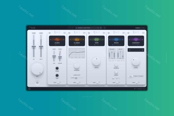人声效果链插件 THR VoxGuru v1.0.0 Rev2 BUBBiX WIN-7audio