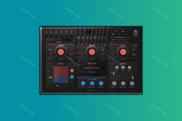 低音塑形效果插件 InstantAudio BassRift v2.0 BUBBiX WIN-7audio